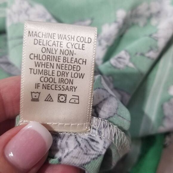 Max Studio Green Floral Sleeveless Sheath Dress - Picture 7 of 8